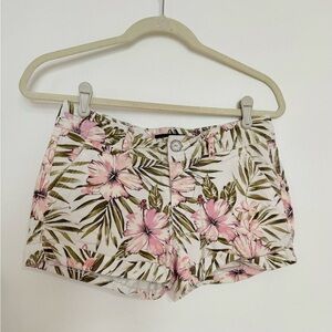 Floral Print Shorts
